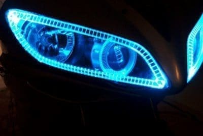 Yamaha YZF-R1 Headlight Perimeter LED Halo Kit, '04-'06