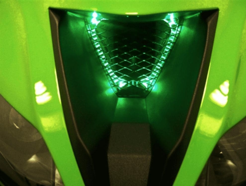 Kawasaki ZX-6R 636 LED Intake Halo Kit, '13-'18