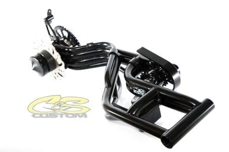 arm* C&S Custom ZX-14R 330 Single Sided Swing Arm | Rush Bikes