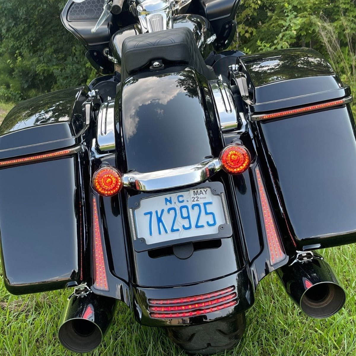 Smart Amber/Red LED 1157 Bullet Turn Signals w/ Controller