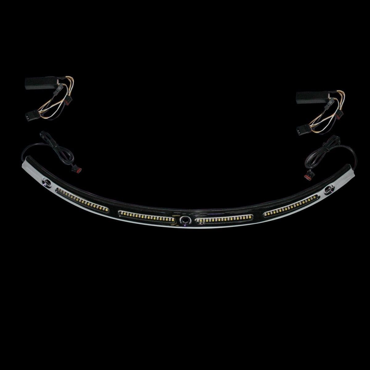 Batwing Windshield Trim w/ Sequential LED Turn Signals, '06-'13