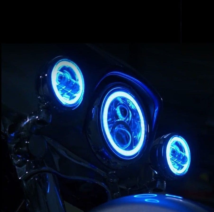 ProGLOW™ 7" LED Headlight w/ Color Changing Halo, ‘14-‘21