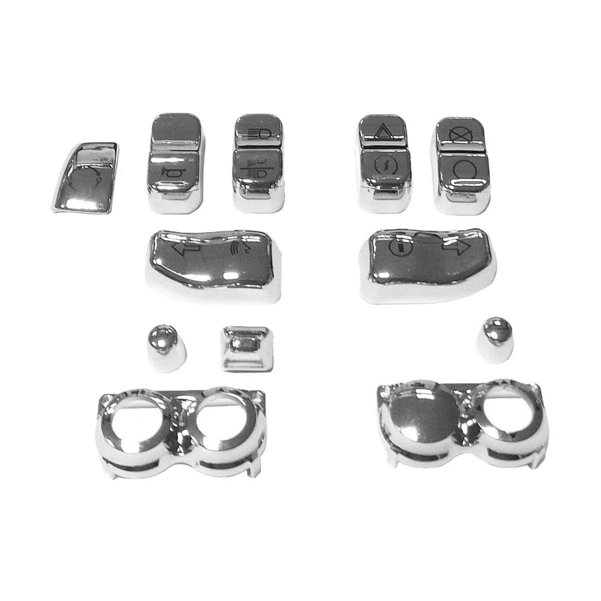 HardDrive Chrome Switch Cap Kit