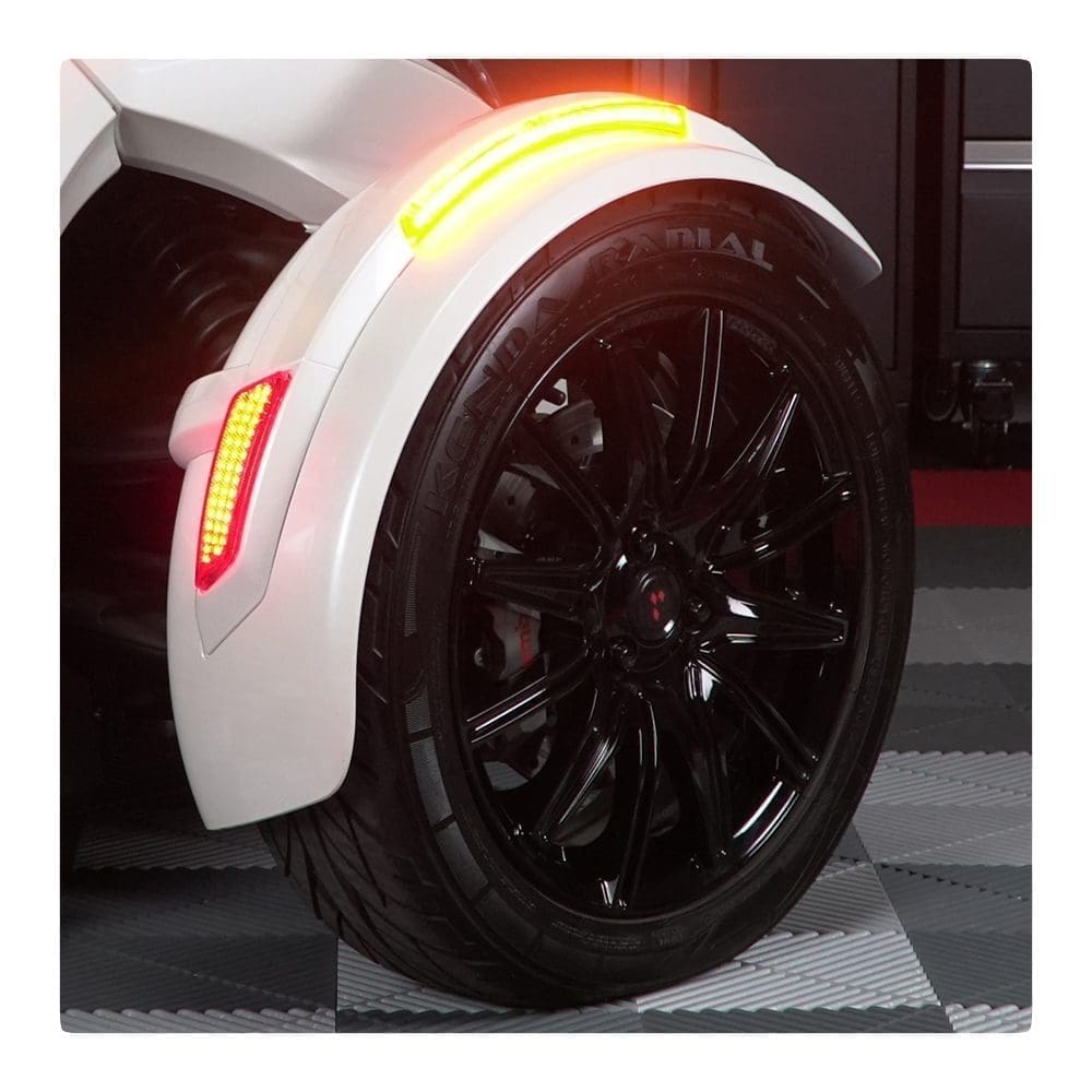 Front Fender Reflectors w/Sequential LED TS & RL