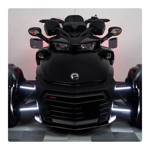 Dual Color LED A-Arm Running Light Strips w/Blinker