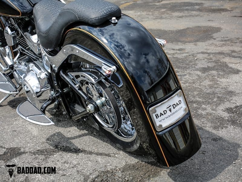Bad Dad 200mm Classic Stretched Softail Fender