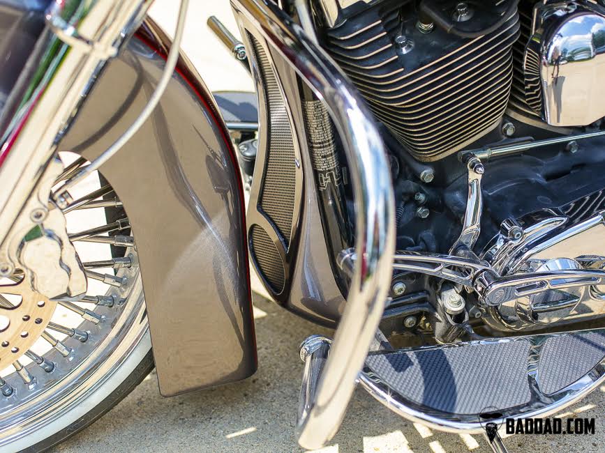 Bad Dad Softail Classic Series Chin Spoiler
