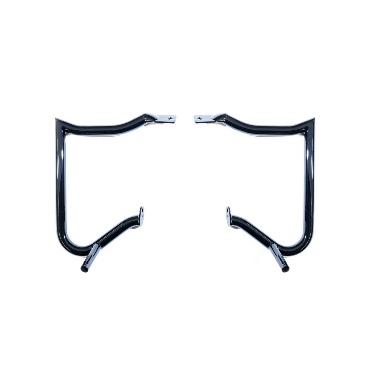 Factory 47 Anarchy Rear Bag Guards, Black, Touring '97-'23 | Rush