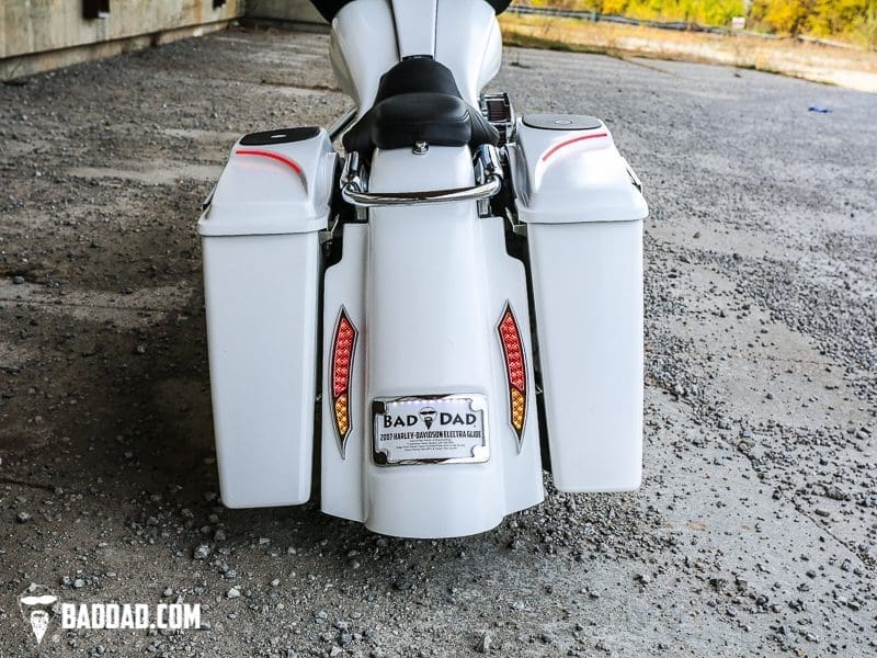Bad Dad Audio Competition Series Stretched Saddlebags, '97-'13