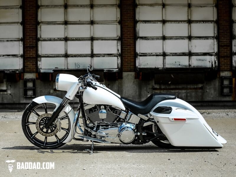 Bad Dad Competition Kit w/ Taillights, '06-'17 Softail Fatboy