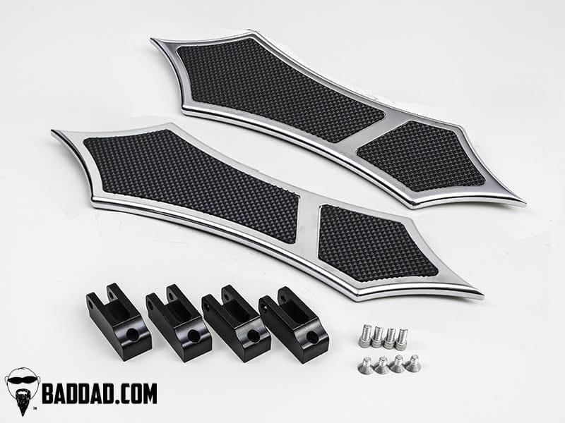 Bad Dad 966 Floorboard Kit with Passenger Pegs