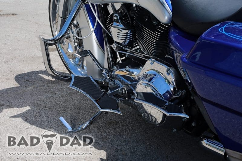 Bad Dad 966 Floorboard Kit with Passenger Pegs