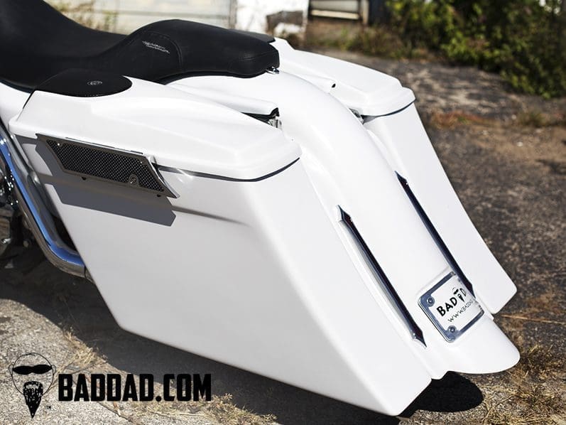 Bad Dad Audio Competition Series Stretched Saddlebags, '97-'13