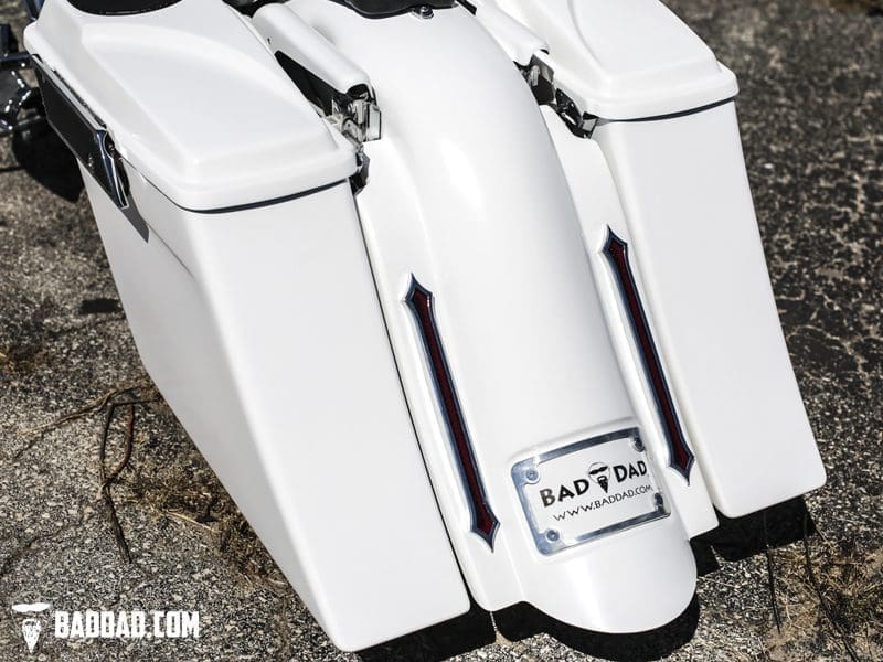 Bad Dad Audio Competition Series Stretched Saddlebags, '97-'13