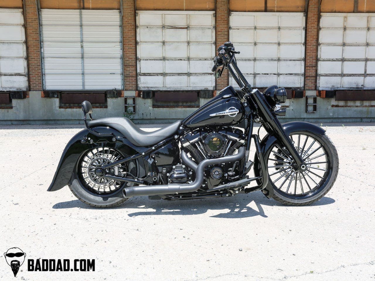 Bad Dad Softail Stretched Fender Kit, '18-'22
