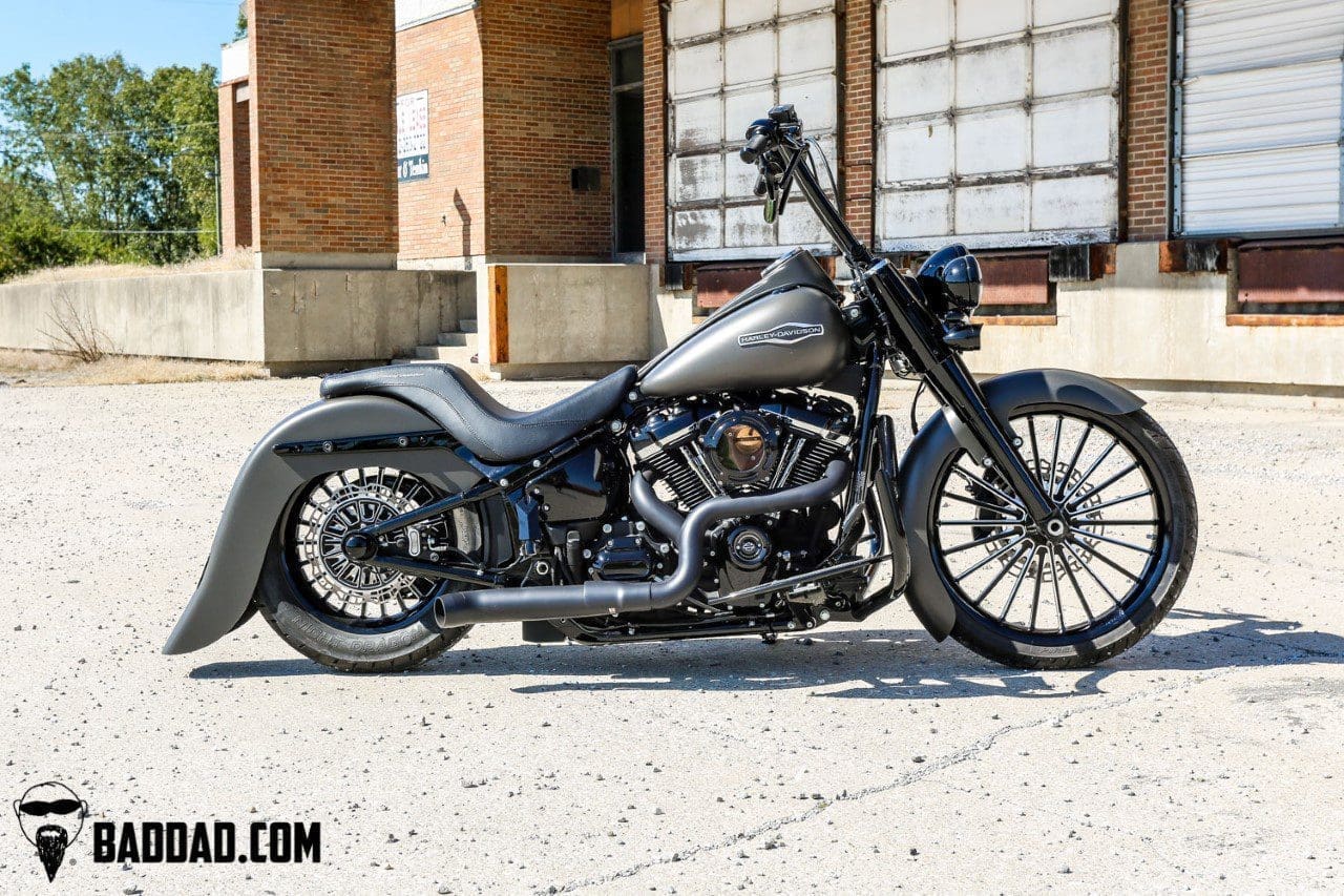 Bad Dad Softail Stretched Fender Kit, '18-'22