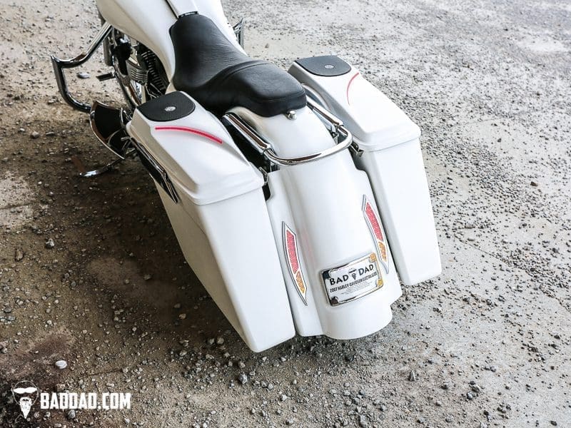 Bad Dad Audio Competition Series Stretched Saddlebags, '97-'13