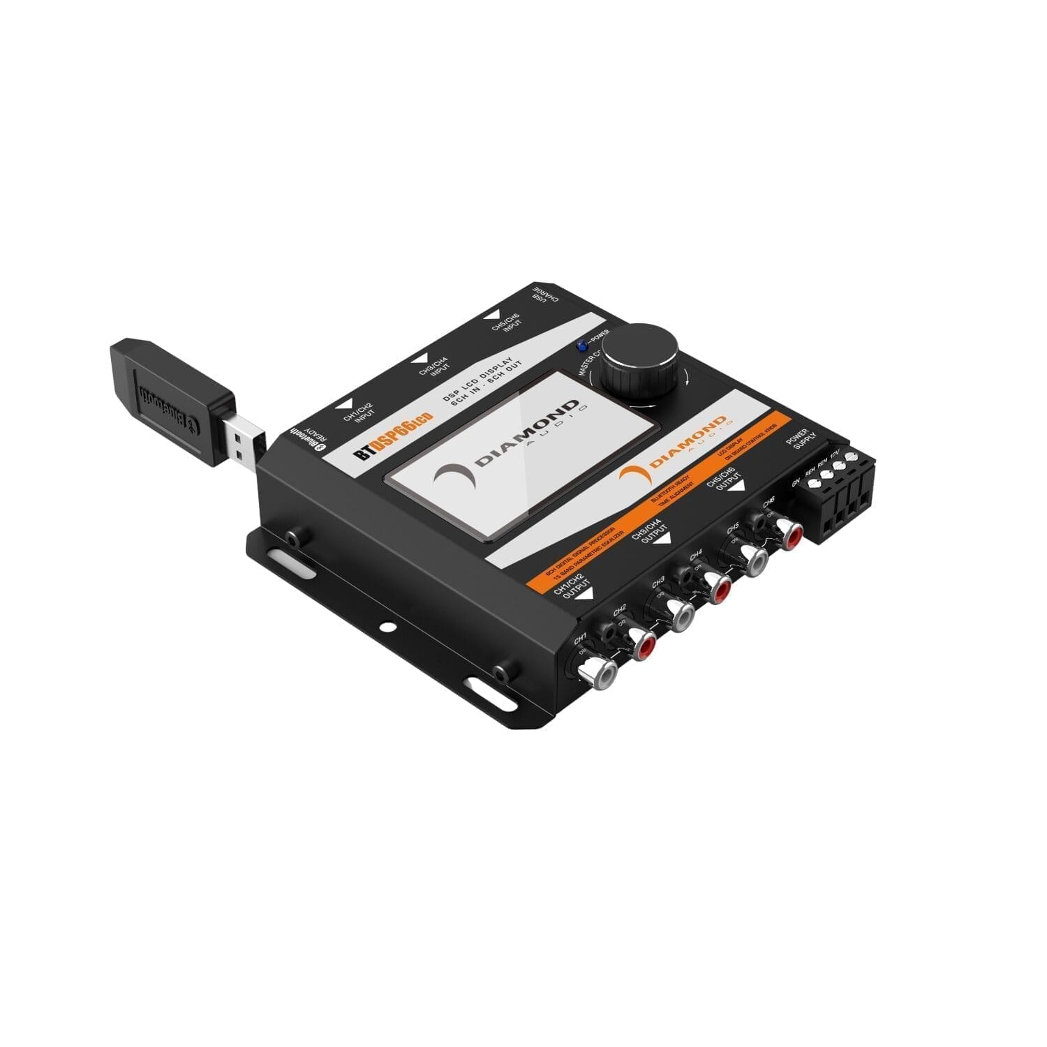 6-Channel DSP w/ LCD Display