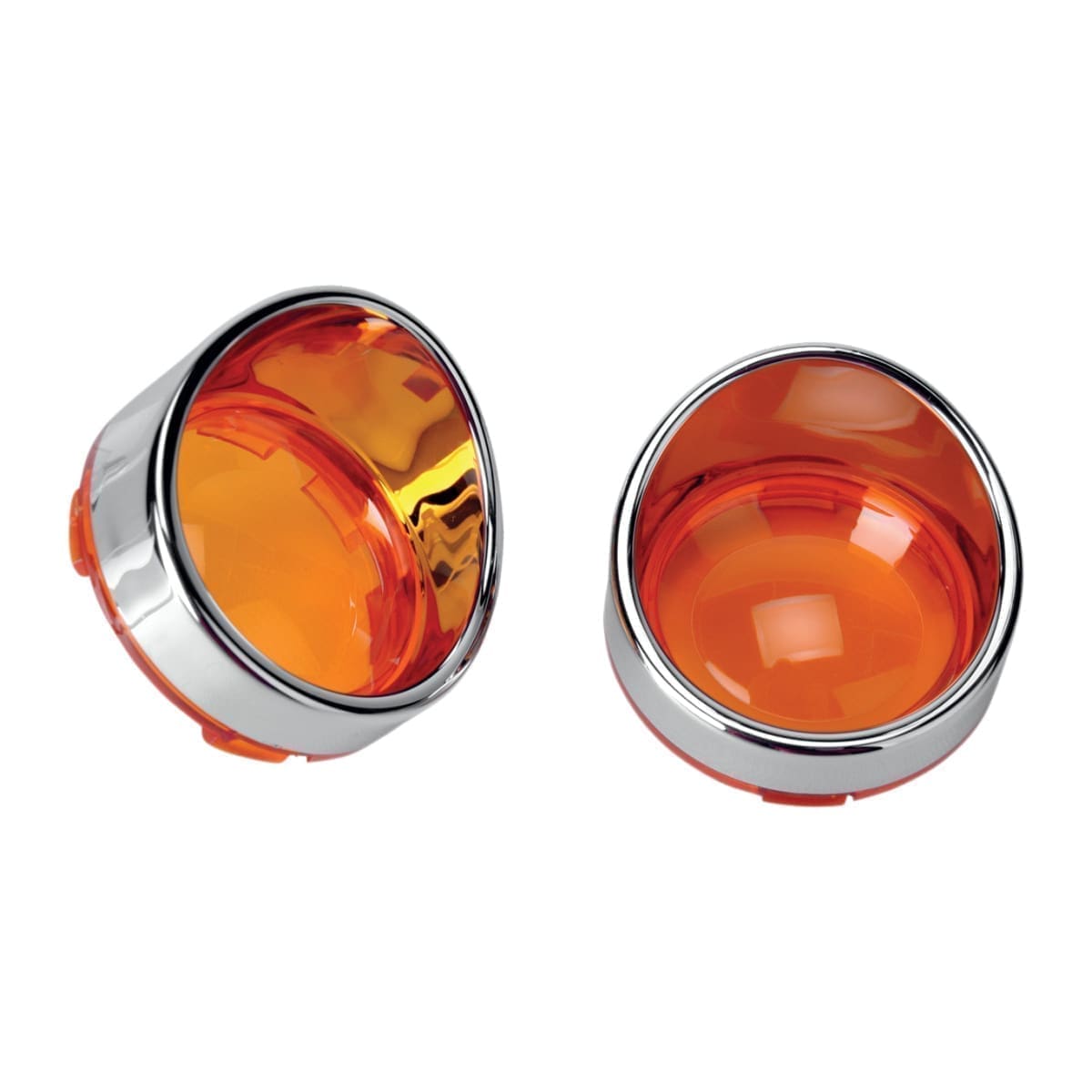 Visor Style Bezel & Lens, Amber