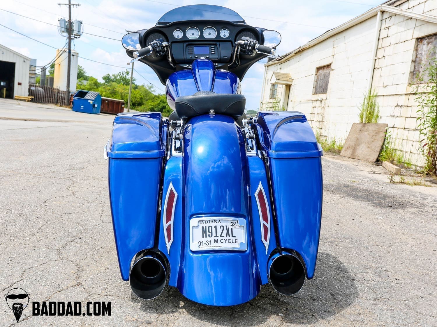 Bad Dad Complete Edge Kit With Side Covers, '97-'23 Touring