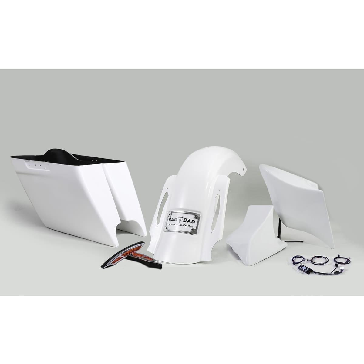 Bad Dad Complete Edge Kit With Side Covers, '97-'23 Touring