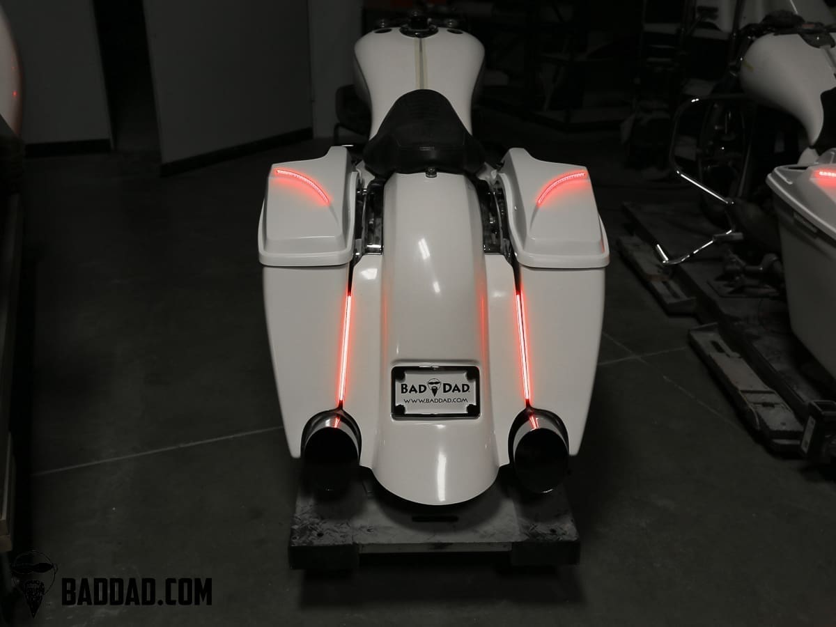 Bad Dad Complete Edge Kit With Side Covers, '97-'23 Touring