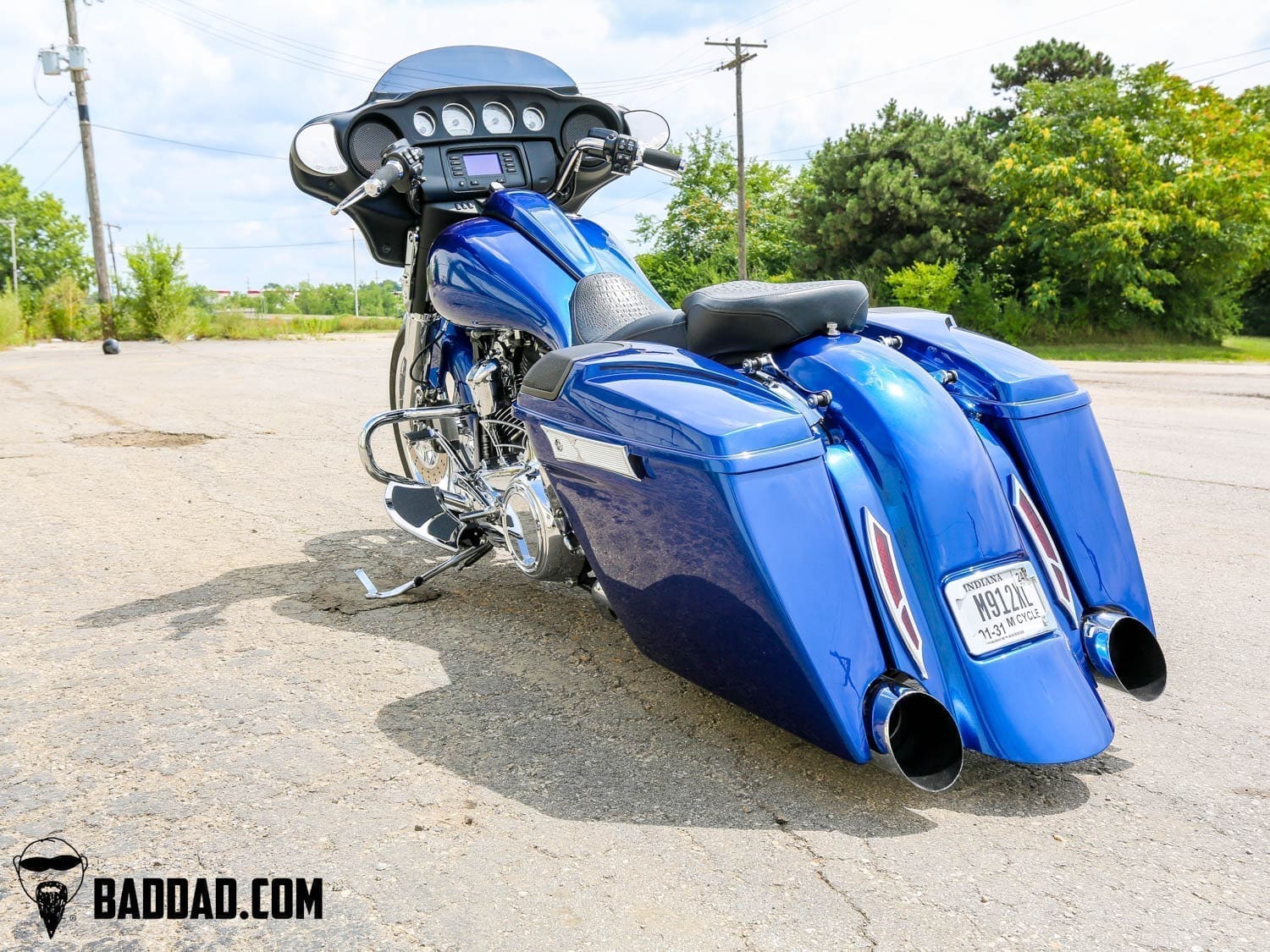 Bad Dad Complete Edge Kit With Side Covers, '97-'23 Touring