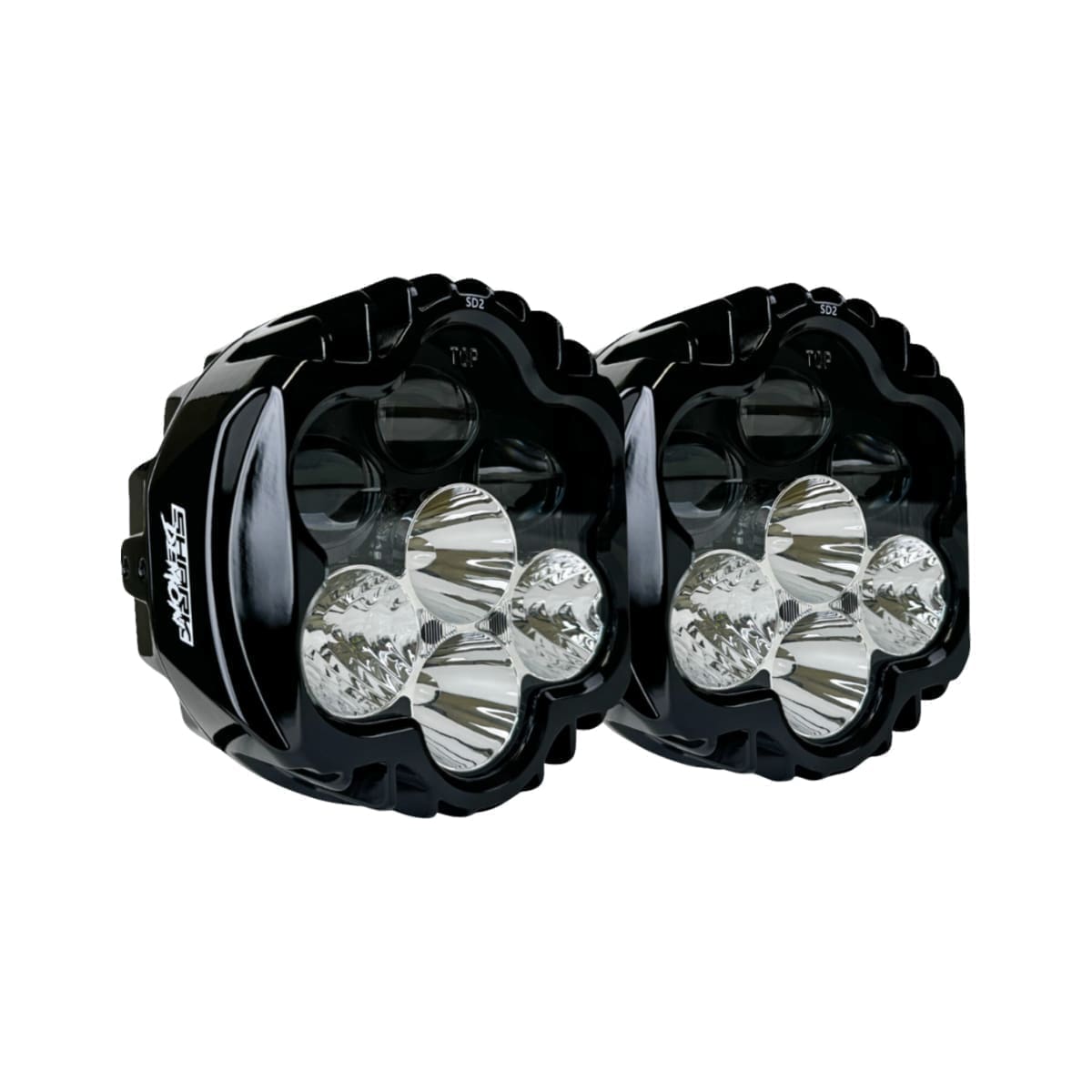 Custom Dynamics Shark Demon 2 Performance Headlight, '15-'24 RG