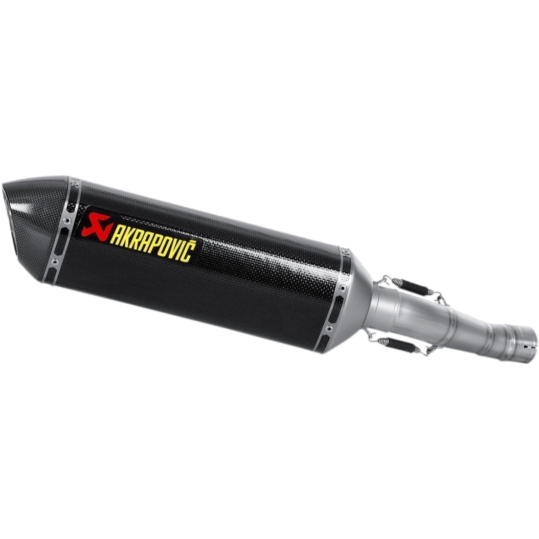Akrapovic Carbon Fiber Slip On, '08-'10 GSX-R600/750