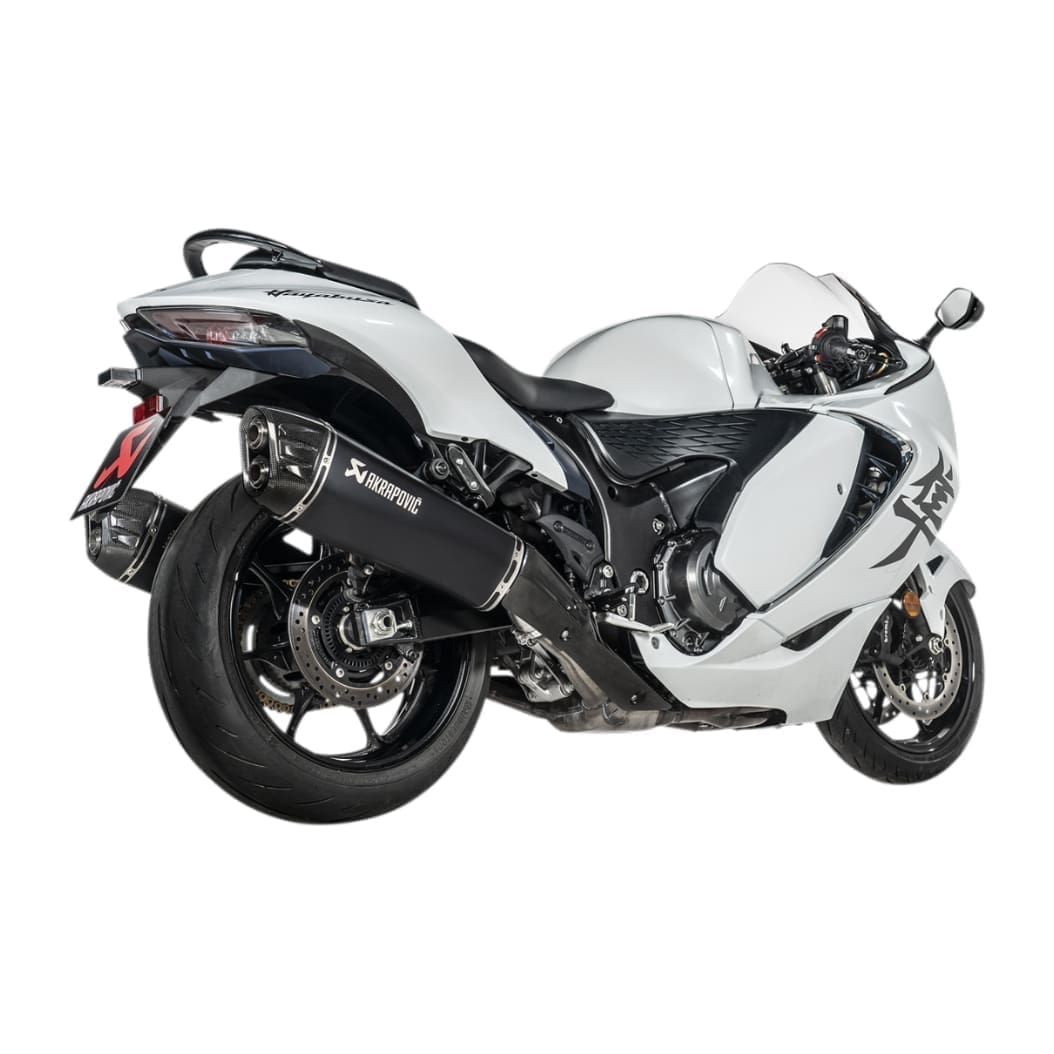Akrapovic Titanium/Carbon Fiber Slip On, '22-'24 GSX-R1300