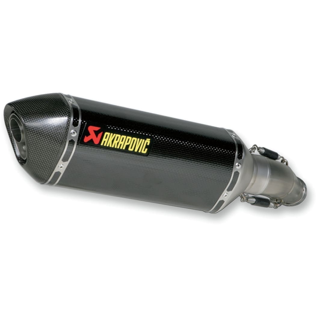 Akrapovic Carbon Fiber Slip On, '11-'17 GSX-R600/750