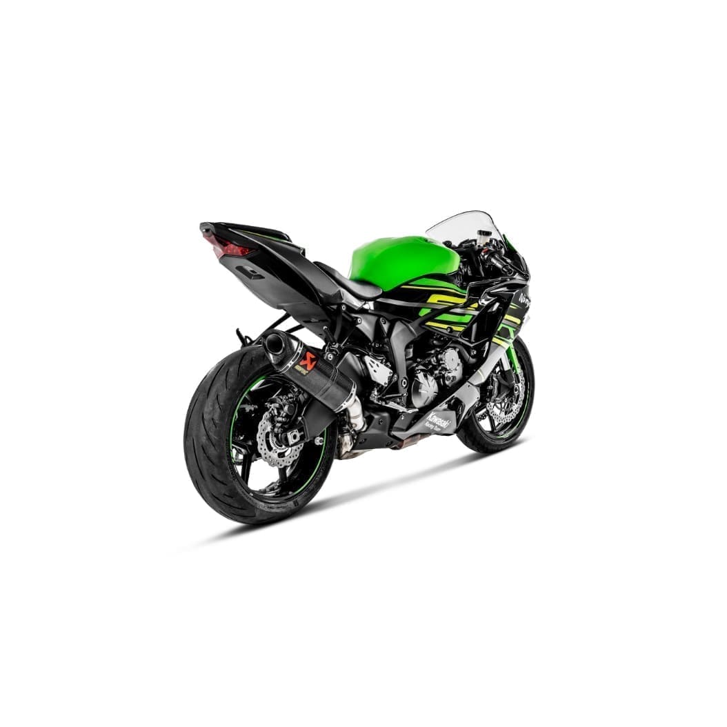 Akrapovic Carbon Fiber Slip On, '09-'24 ZX-6R