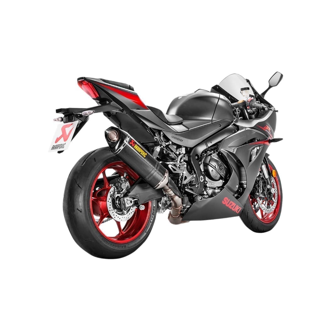 Akrapovic Carbon Fiber Slip On, '17-'24 GSX-R1000