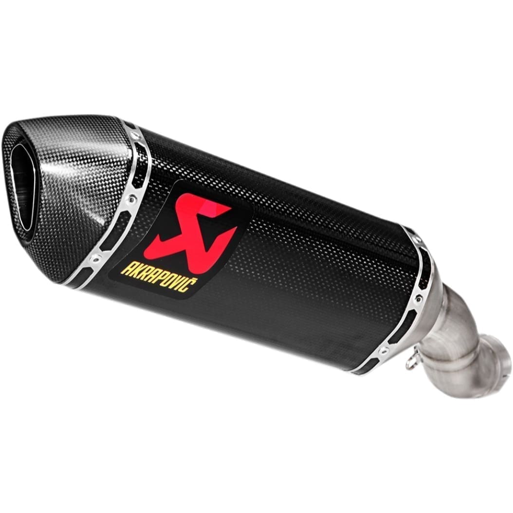 Akrapovic Carbon Fiber Slip On, '16-'20 ZX-10R
