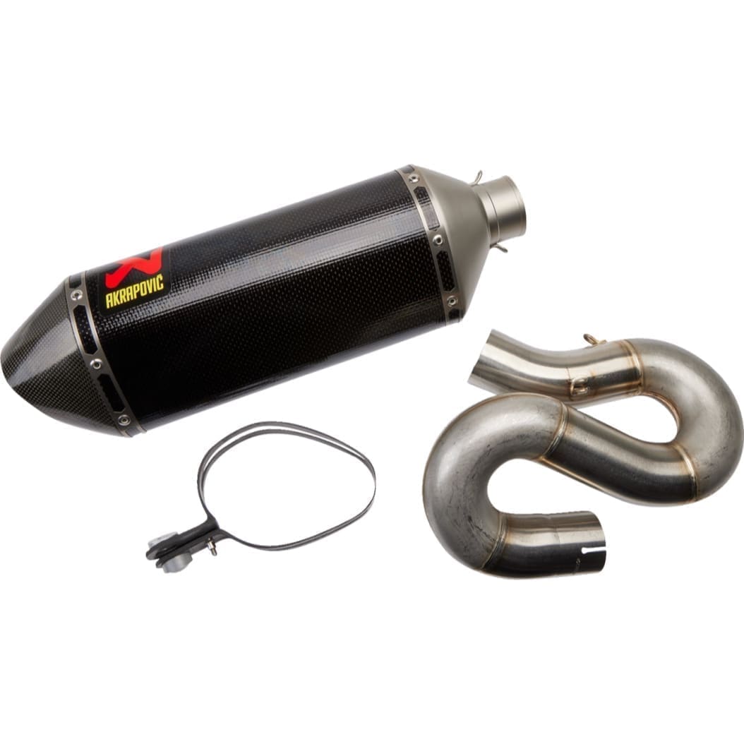Akrapovic Carbon Fiber Slip On, '08-'14 CBR-1000RR