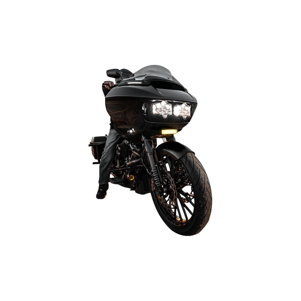 Custom Dynamics Shark Demon 2 Performance Headlight, '15-'24 RG