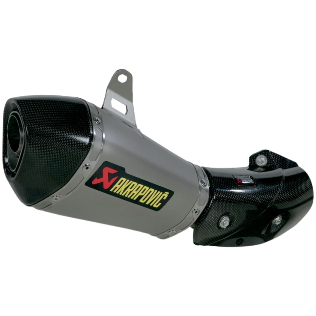 Akrapovic Titanium Slip On, '11-'15 ZX-10R