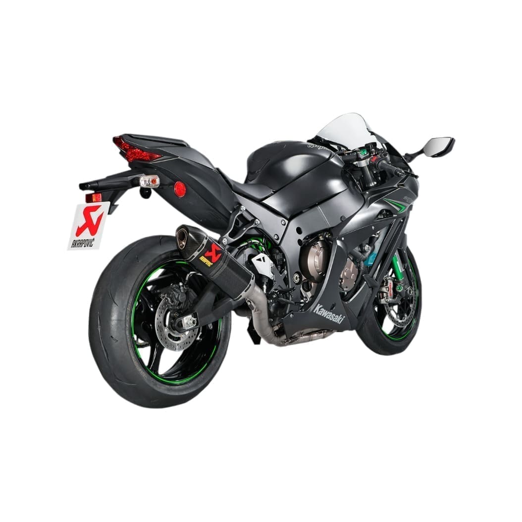 Akrapovic Evolution Line Exhaust, Titanium/CF, '16 & Up ZX-10R
