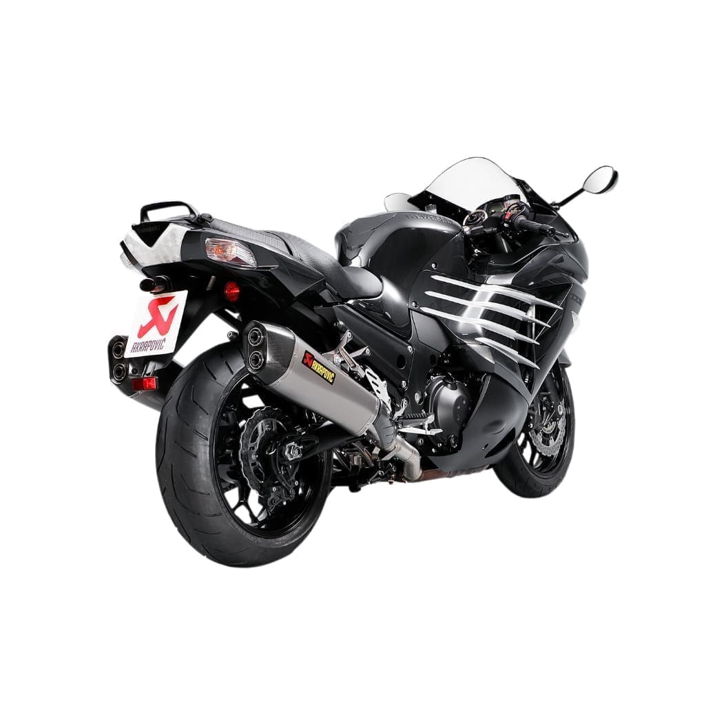 Akrapovic Titanium Slip On, '12-'22 ZX-14R