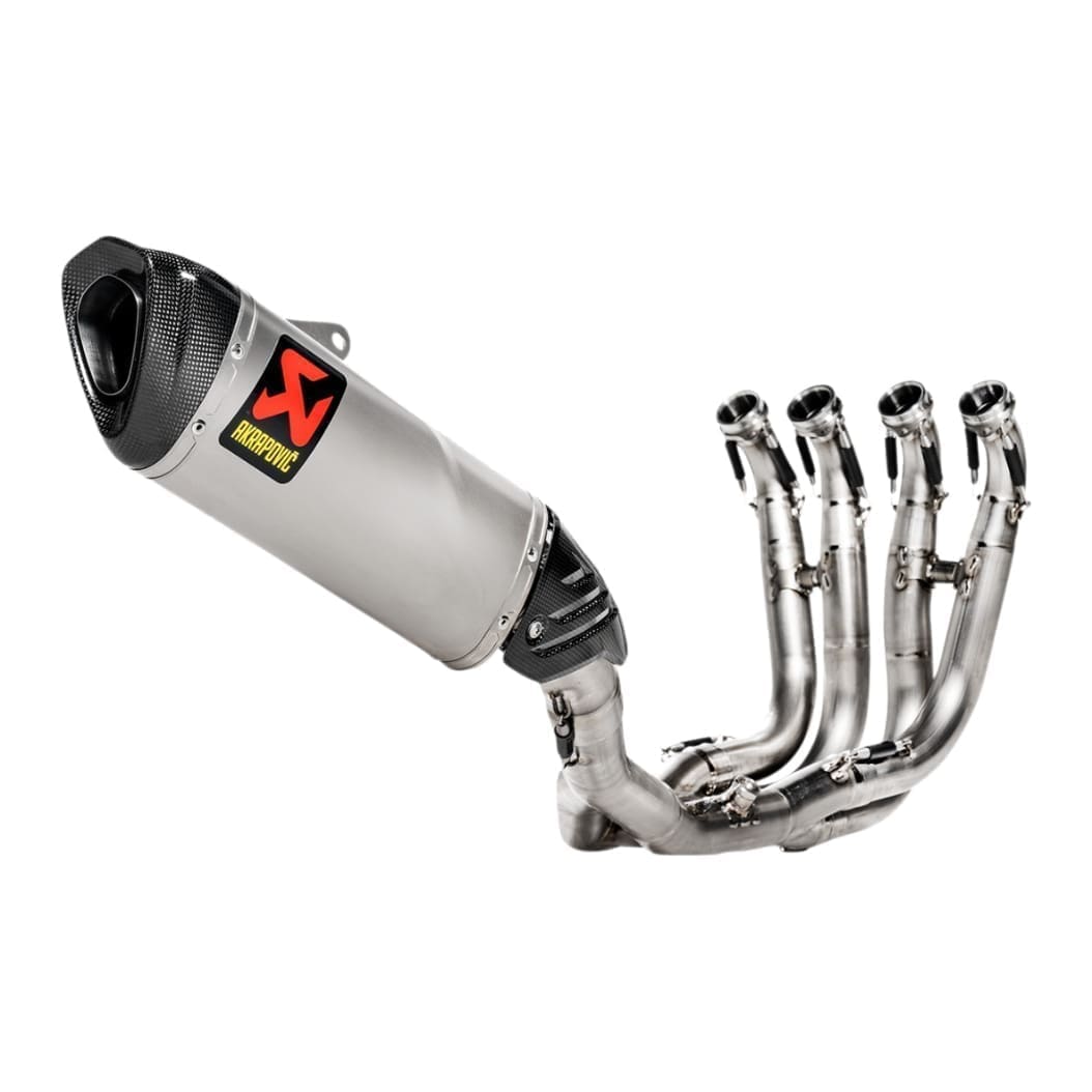 Akrapovic Race Exhaust, SS/Titanium, '19 & Up S-1000R