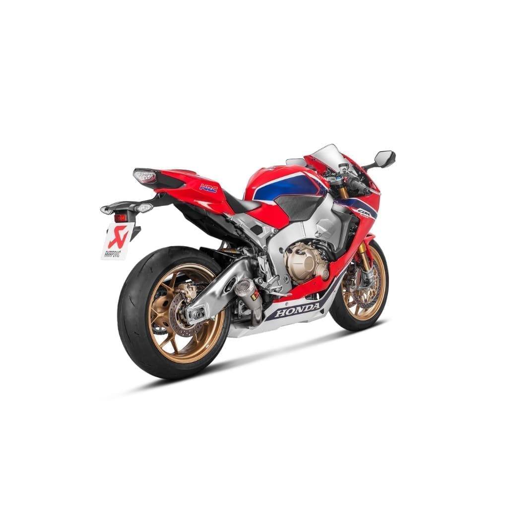 Akrapovic Titanium Slip On, '17-'19 CBR-1000RR