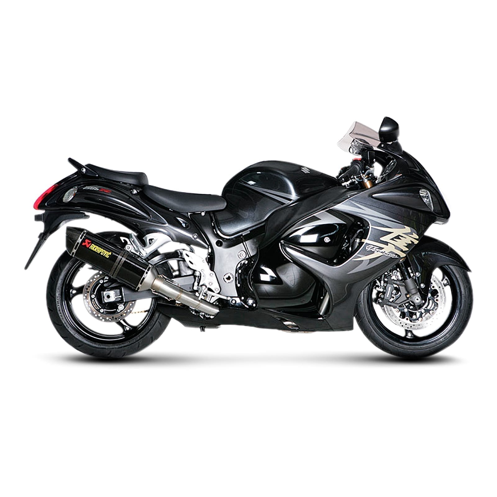 Akrapovic Race Exhaust, SS/CF, '08-'17 GSX-R1300