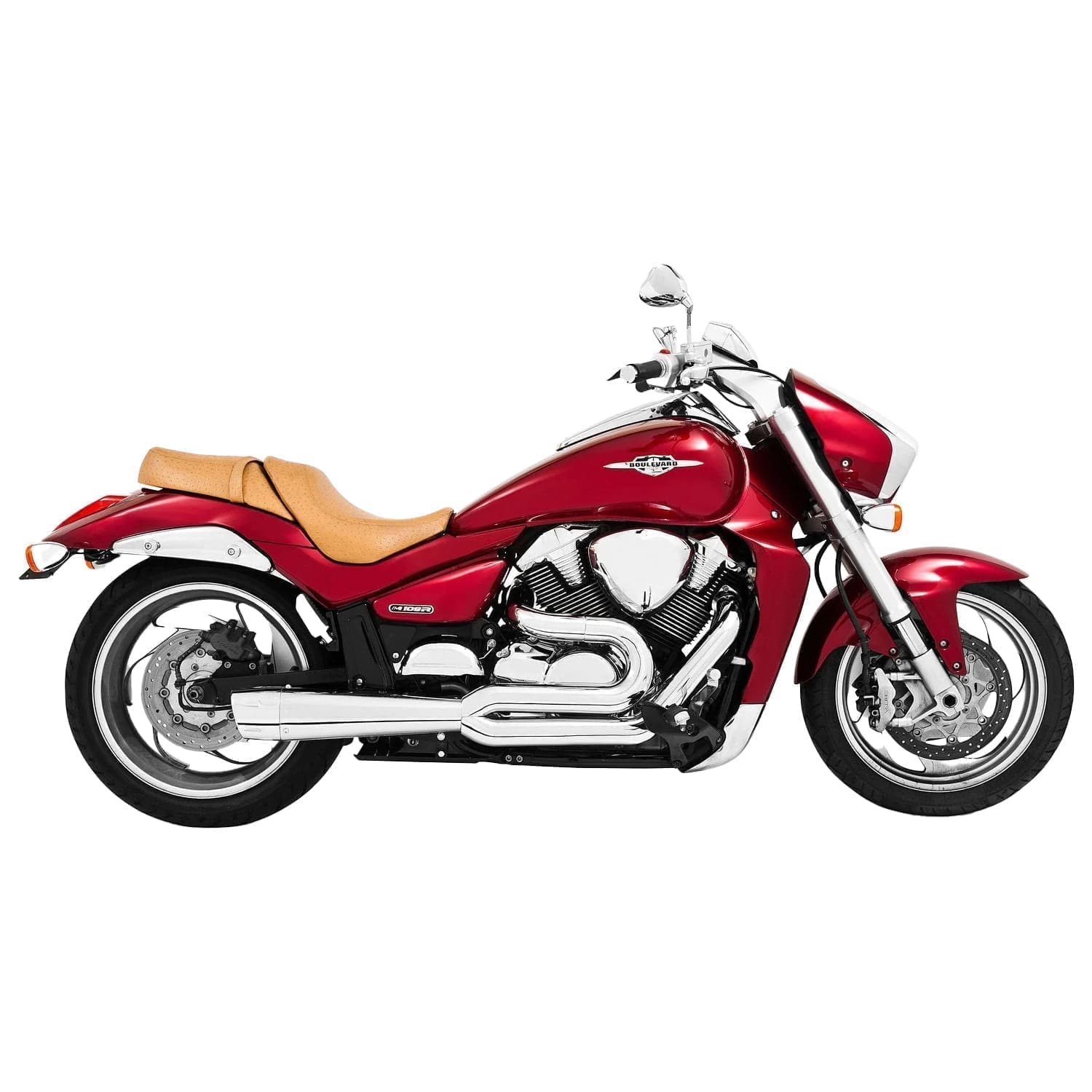 Suzuki M109 Combat Fluted 2-Into-1, '06 & Up