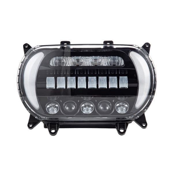 AdvanBlack Color Matched "Attack" LED Headlight, '15-'21 RG
