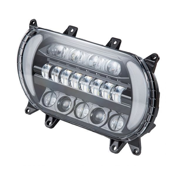 AdvanBlack Color Matched "Attack" LED Headlight, '15-'21 RG