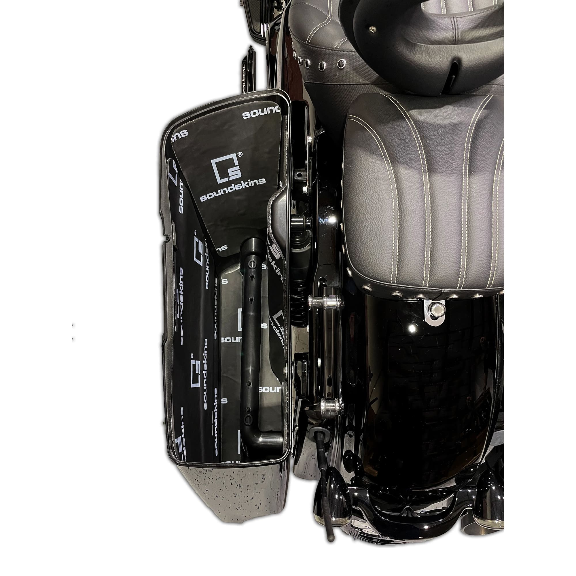 SoundSkins Saddlebag Kit For HD Touring, '24 & Up