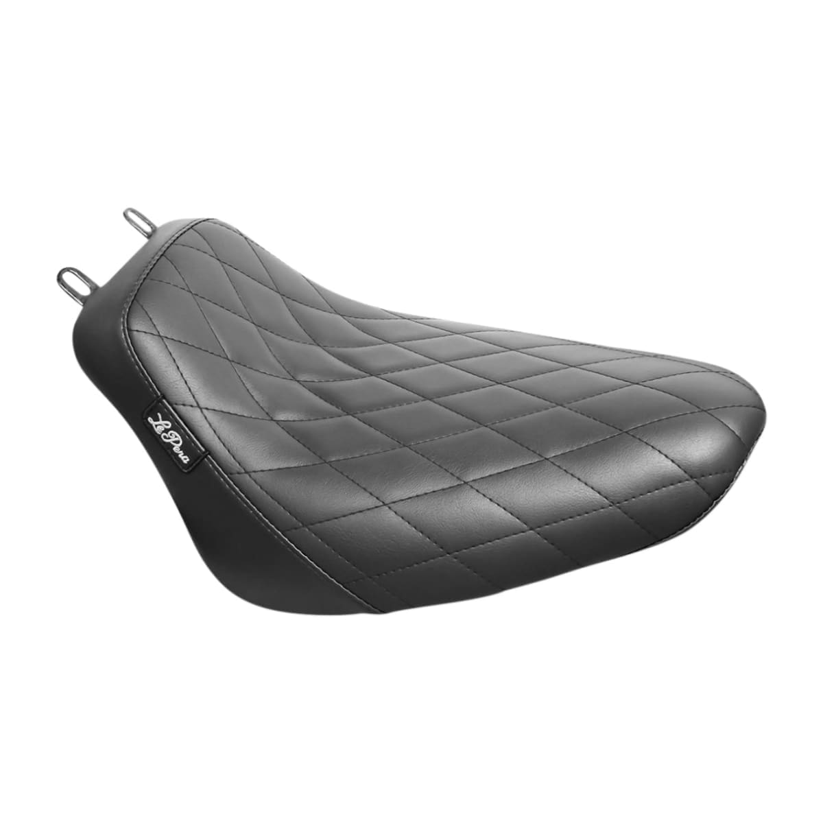 Bare Bones Solo Seat, Diamond Stitch, '18-'23 Softail