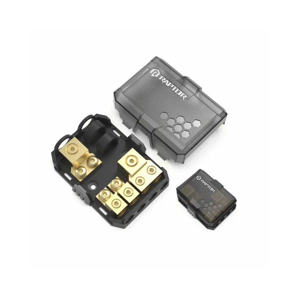 MANL Fused 2-Way All-In-One Distribution Block, Pro Series