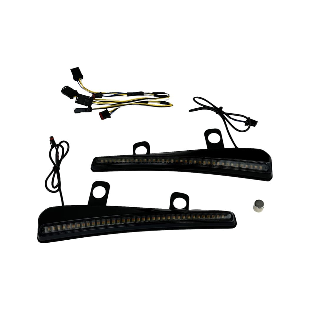 LED Windshield Trim, 23.5 & Up Road Glide