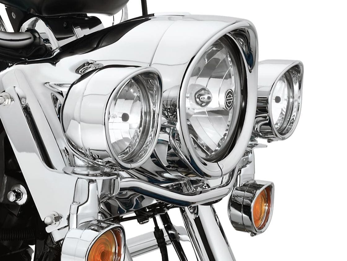 H-D Visor Style Passing Lamp Trim Ring